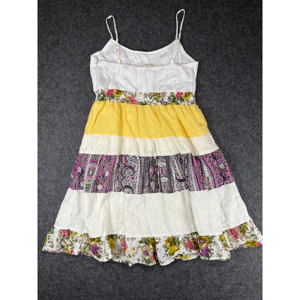 Lulumari Patchwork Sundress Spaghetti Strap Dress… - image 3
